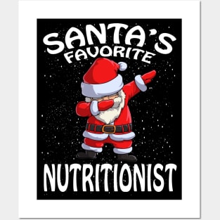 Santas Favorite Nutritionist Christmas Posters and Art